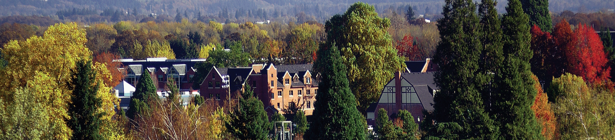 WOU Campus in fall